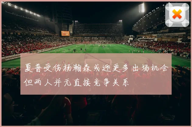 夏普受伤杨瀚森或迎更多出场机会但两人并无直接竞争关系